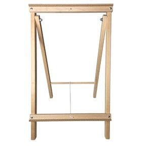 Schacht School Loom Tabletop Folding Wood 15 in x 25 in Compact Weaving Tapestry